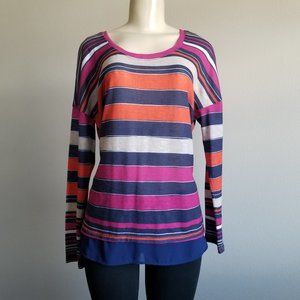 Jessica Simpson Sweater Colorful Long Blouse